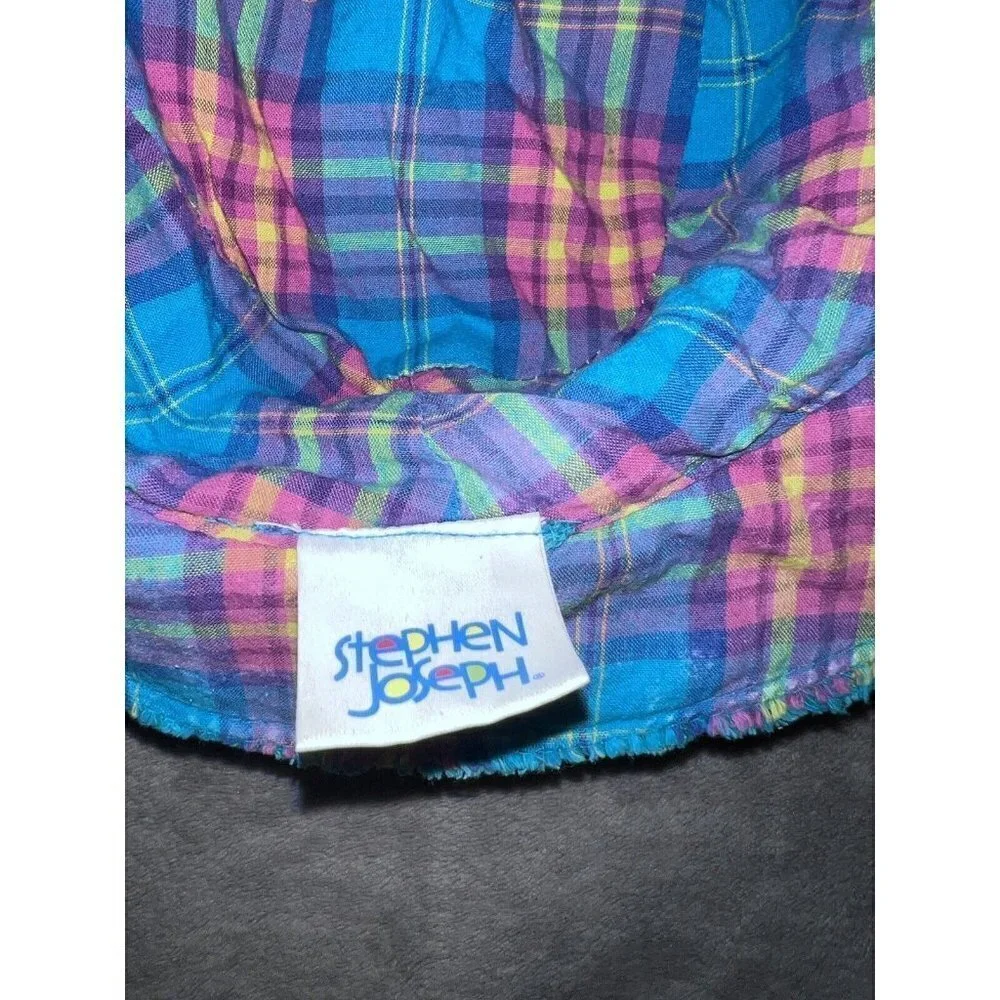 STEPHEN JOSEPH Kids Child Bucket Hat Beach Fishing Fish Under The Sea Co